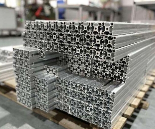 工业铝型材45度角切割的时候，该如何进行连接呢？